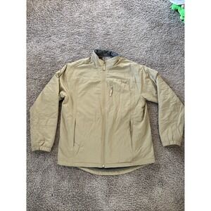 Duluth Trading Company Men's Brown Fleece Lined Jacket Size Large Tall